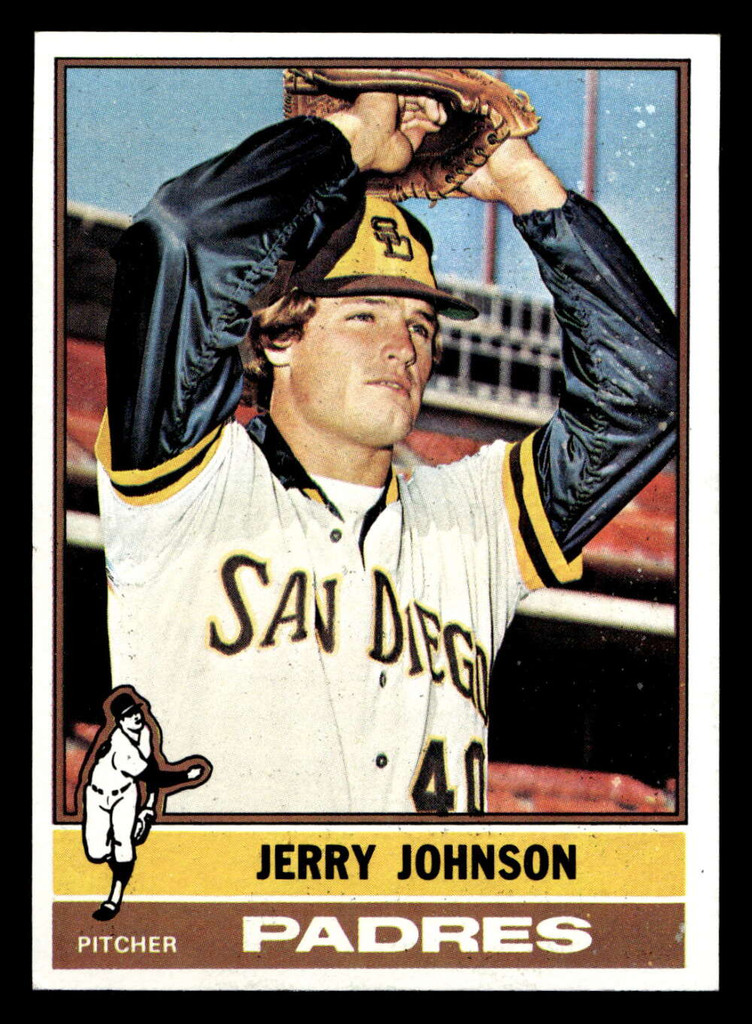 1976 Topps #658 Jerry Johnson Ex-Mint 