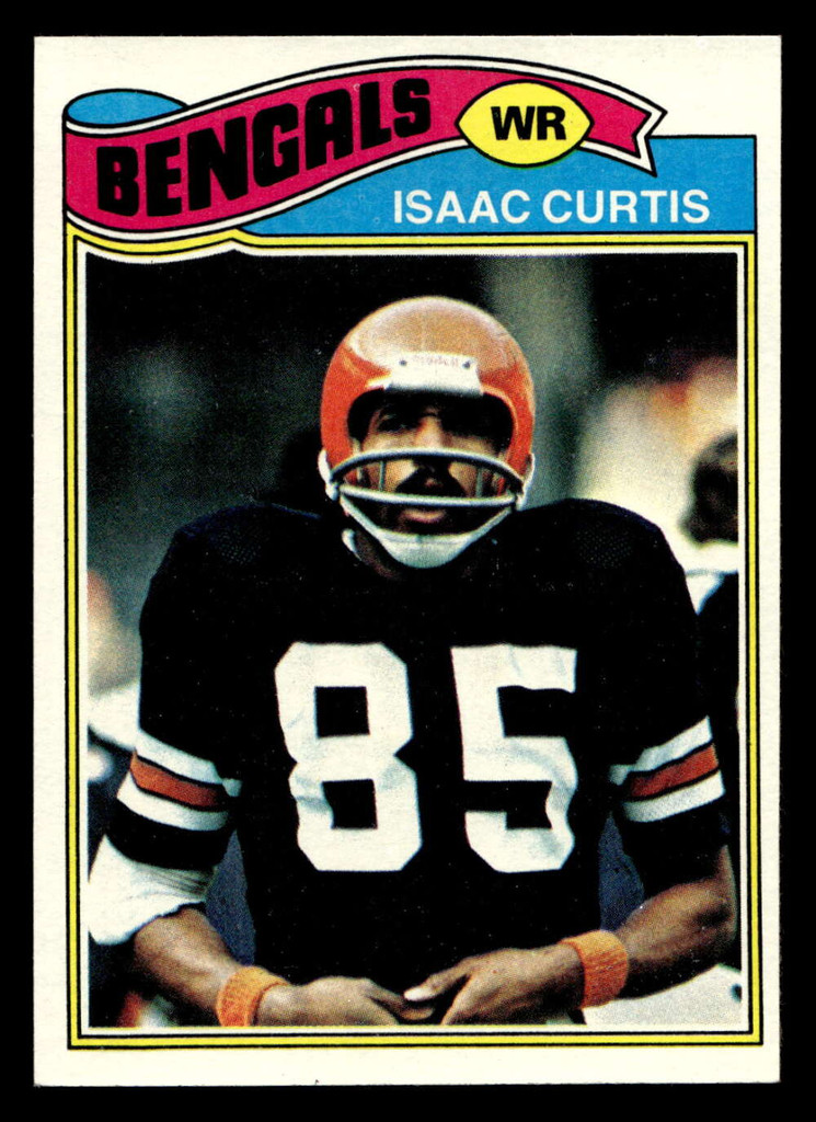 1977 Topps #10 Isaac Curtis Near Mint  ID: 501423