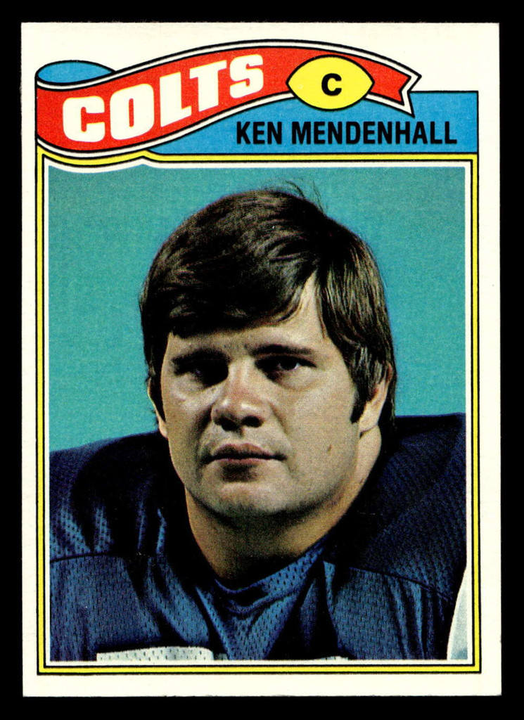 1977 Topps #13 Ken Mendenhall Near Mint  ID: 501440