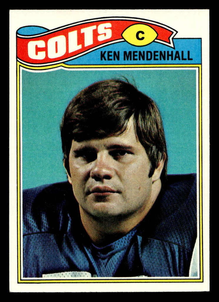 1977 Topps #13 Ken Mendenhall Ex-Mint  ID: 501442