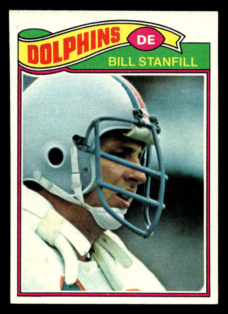 1977 Topps #16 Bill Stanfill Ex-Mint 
