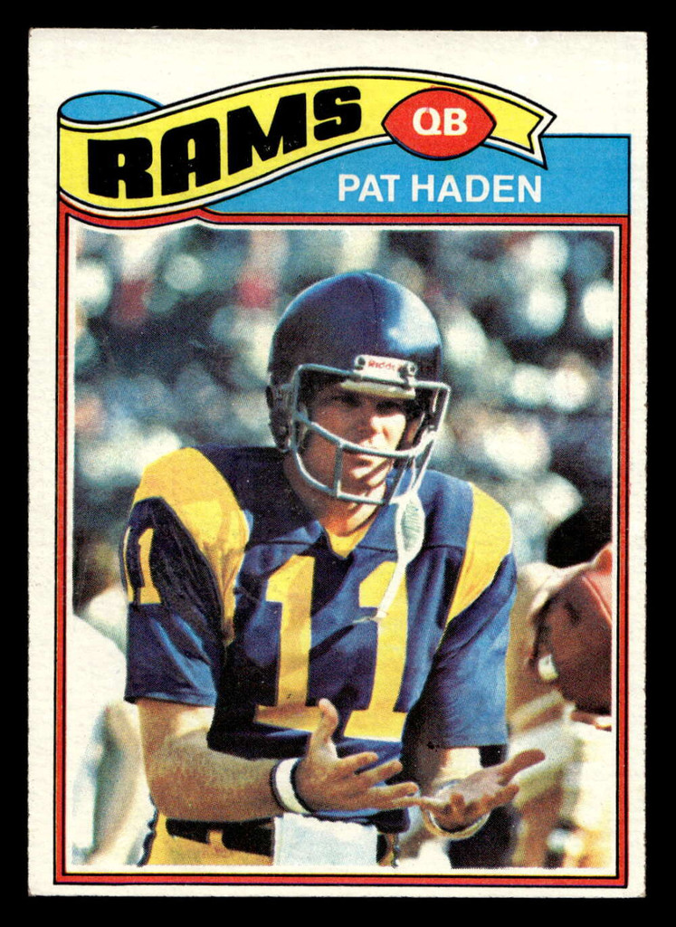 1977 Topps #18 Pat Haden Ex-Mint RC Rookie  ID: 501462