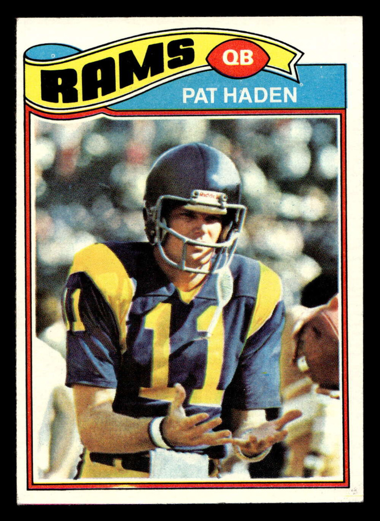 1977 Topps #18 Pat Haden Ex-Mint RC Rookie  ID: 501466
