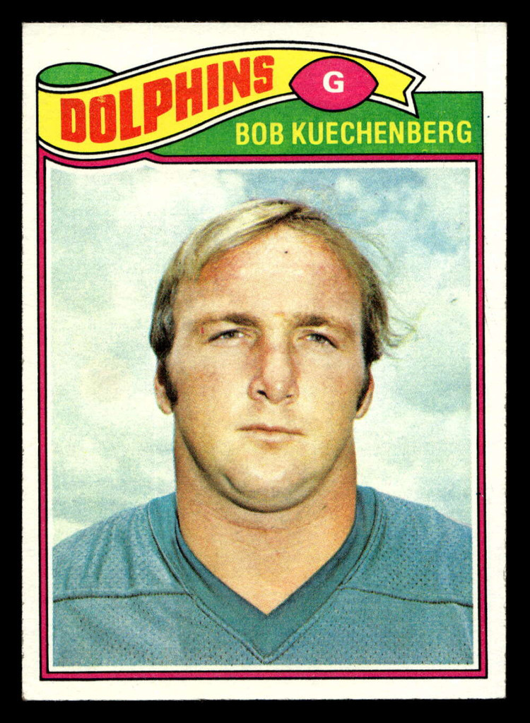 1977 Topps #33 Bob Kuechenberg Ex-Mint  ID: 501529