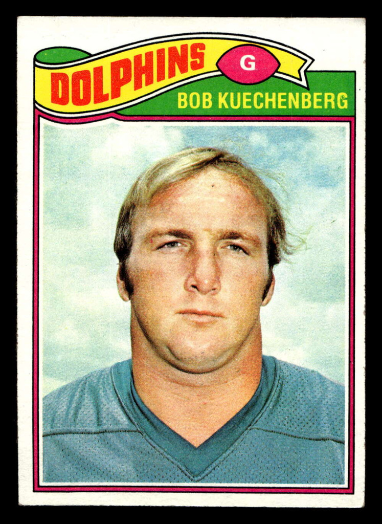1977 Topps #33 Bob Kuechenberg Ex-Mint  ID: 501533