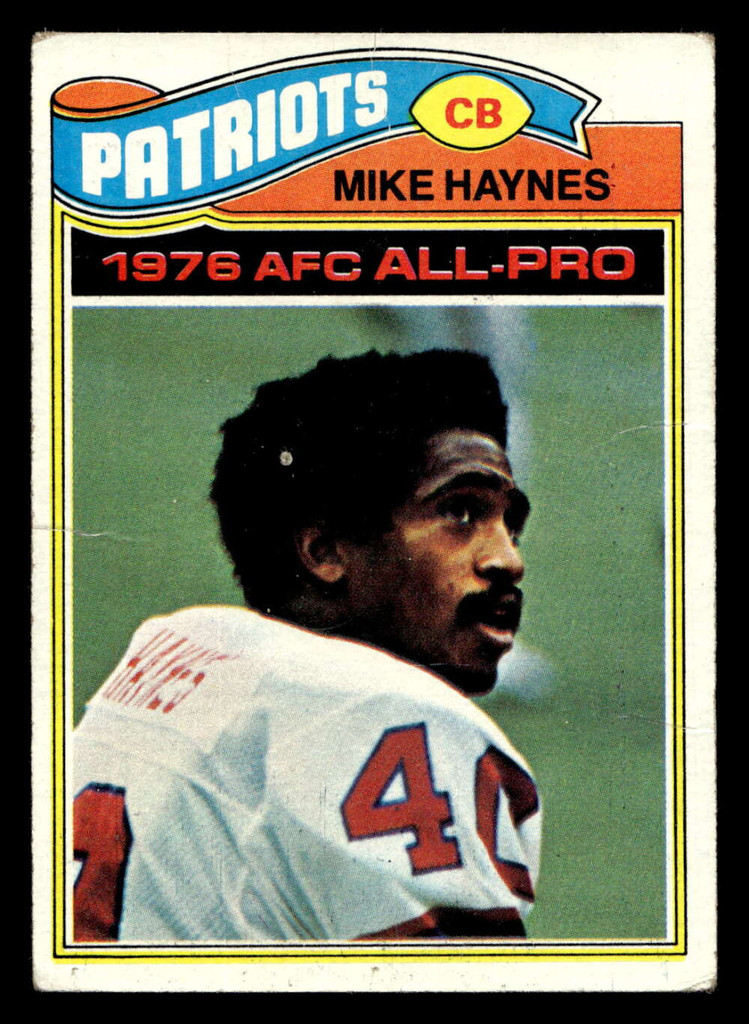 1977 Topps #50 Mike Haynes G-VG RC Rookie  ID: 501609
