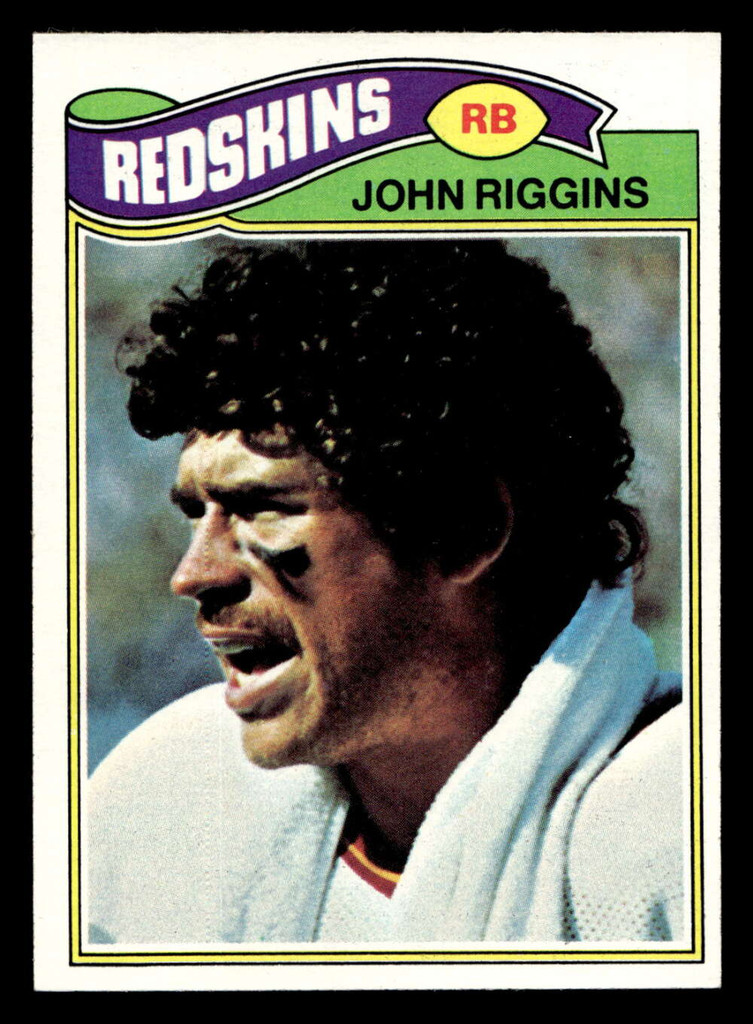 1977 Topps #55 John Riggins Near Mint  ID: 501628