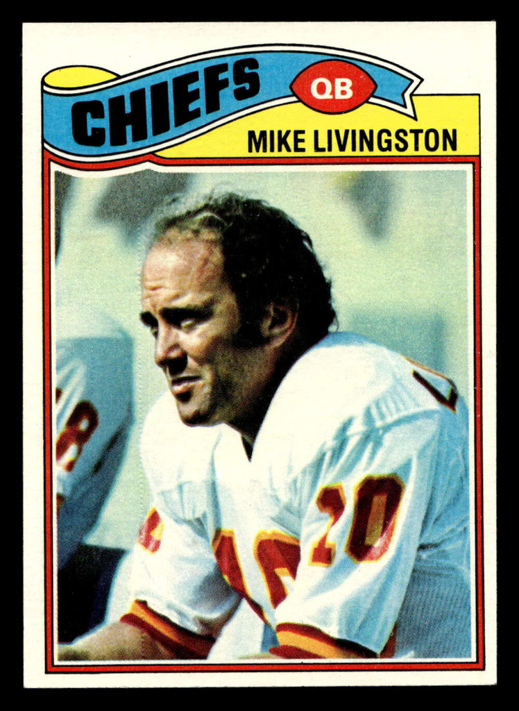 1977 Topps #58 Mike Livingston Near Mint  ID: 501643