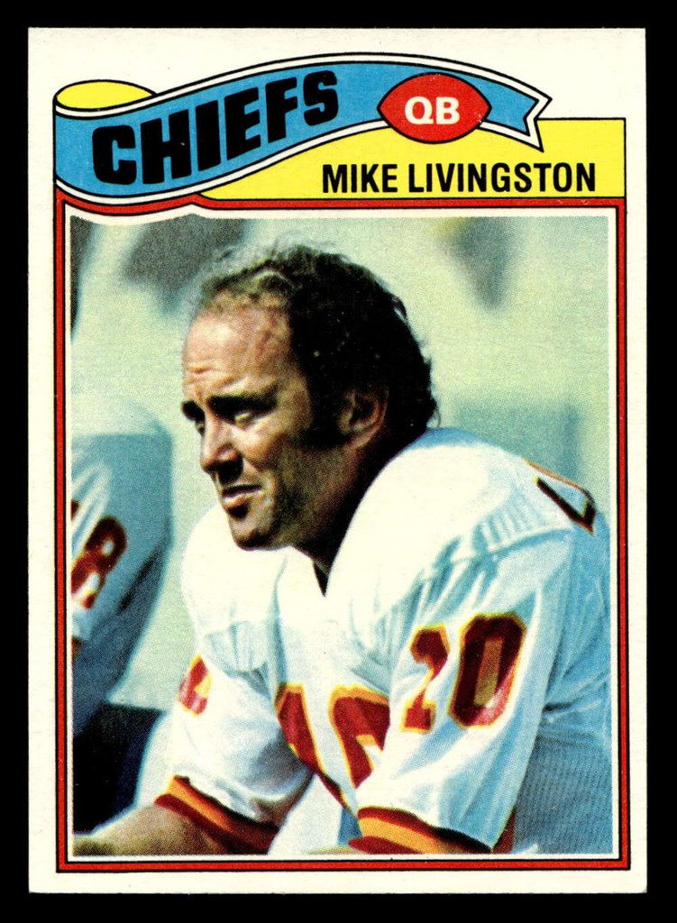 1977 Topps #58 Mike Livingston Near Mint  ID: 501644