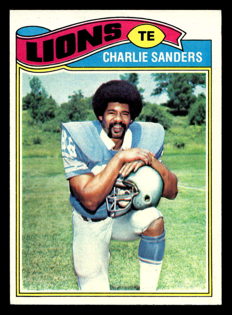 1977 Topps #85 Charlie Sanders Ex-Mint  ID: 502003
