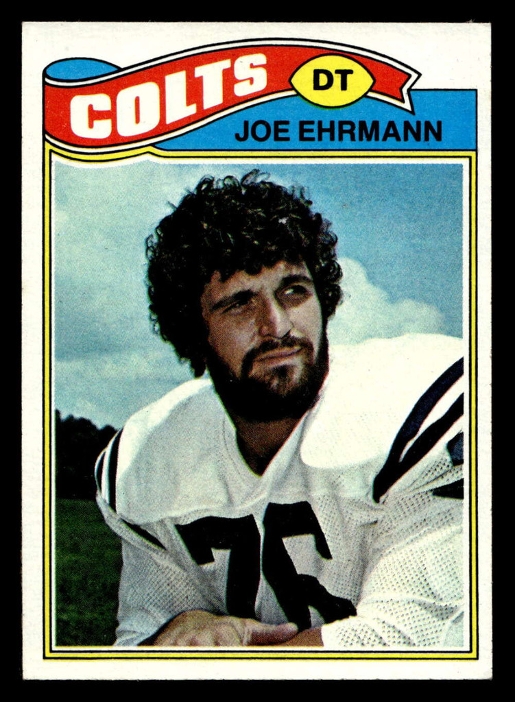 1977 Topps #111 Joe Ehrmann Ex-Mint  ID: 502115