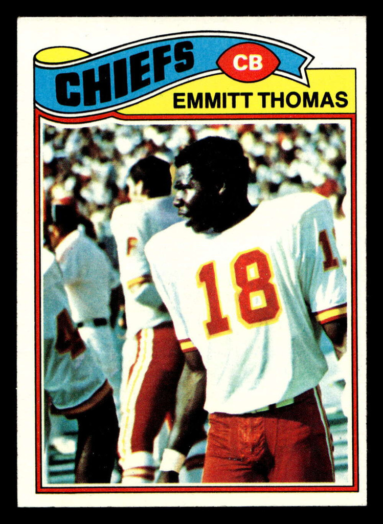 1977 Topps #129 Emmitt Thomas Near Mint  ID: 502196