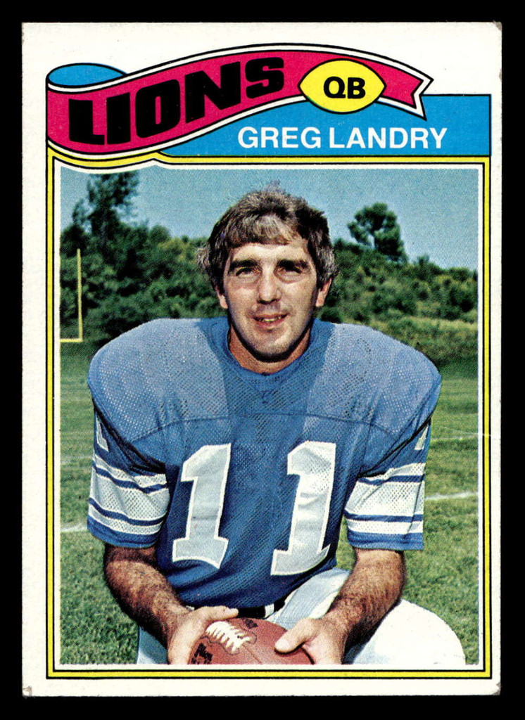 1977 Topps #136 Greg Landry Very Good 