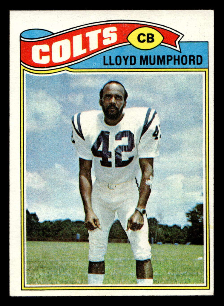 1977 Topps #153 Lloyd Mumphord Ex-Mint  ID: 502279