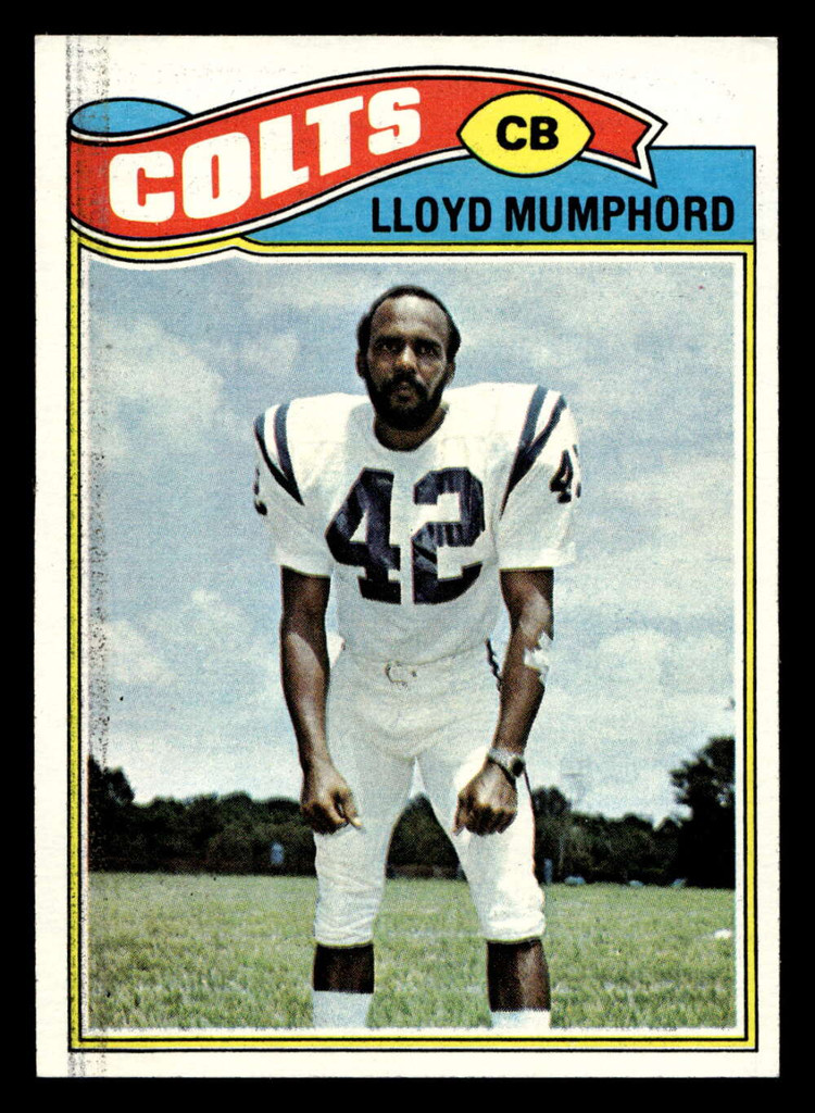 1977 Topps #153 Lloyd Mumphord Ex-Mint  ID: 502281