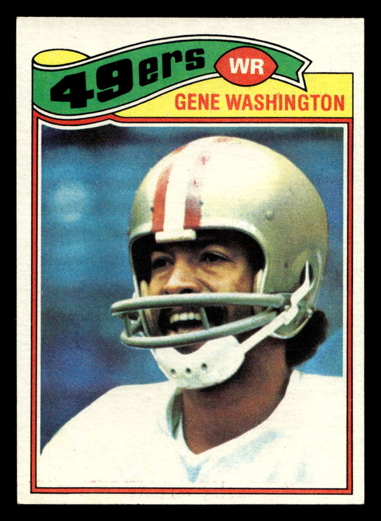 1977 Topps #156 Gene Washington Near Mint  ID: 502290