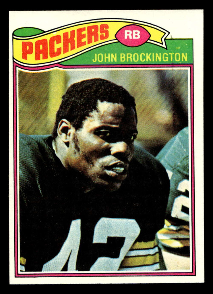 1977 Topps #166 John Brockington Near Mint  ID: 502330