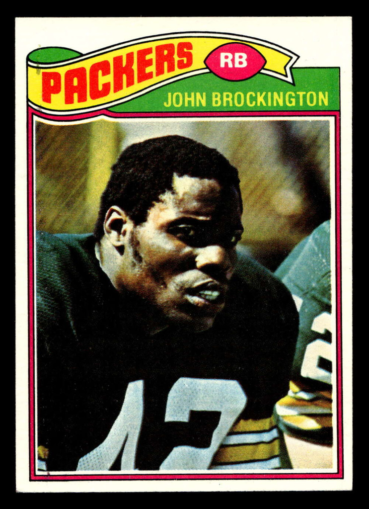 1977 Topps #166 John Brockington Near Mint  ID: 502332