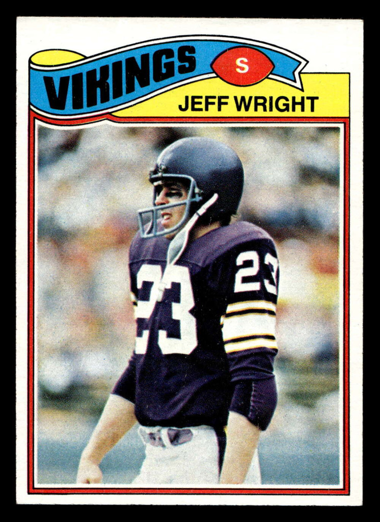 1977 Topps #169 Jeff Wright Very Good 
