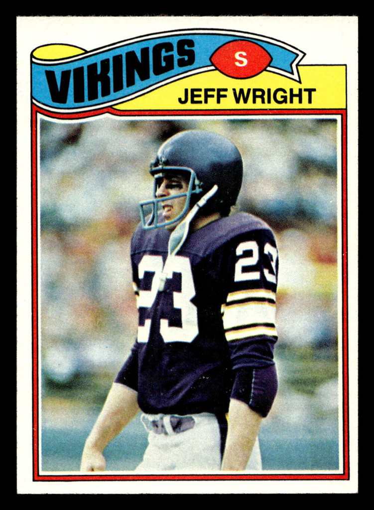 1977 Topps #169 Jeff Wright Near Mint  ID: 502342
