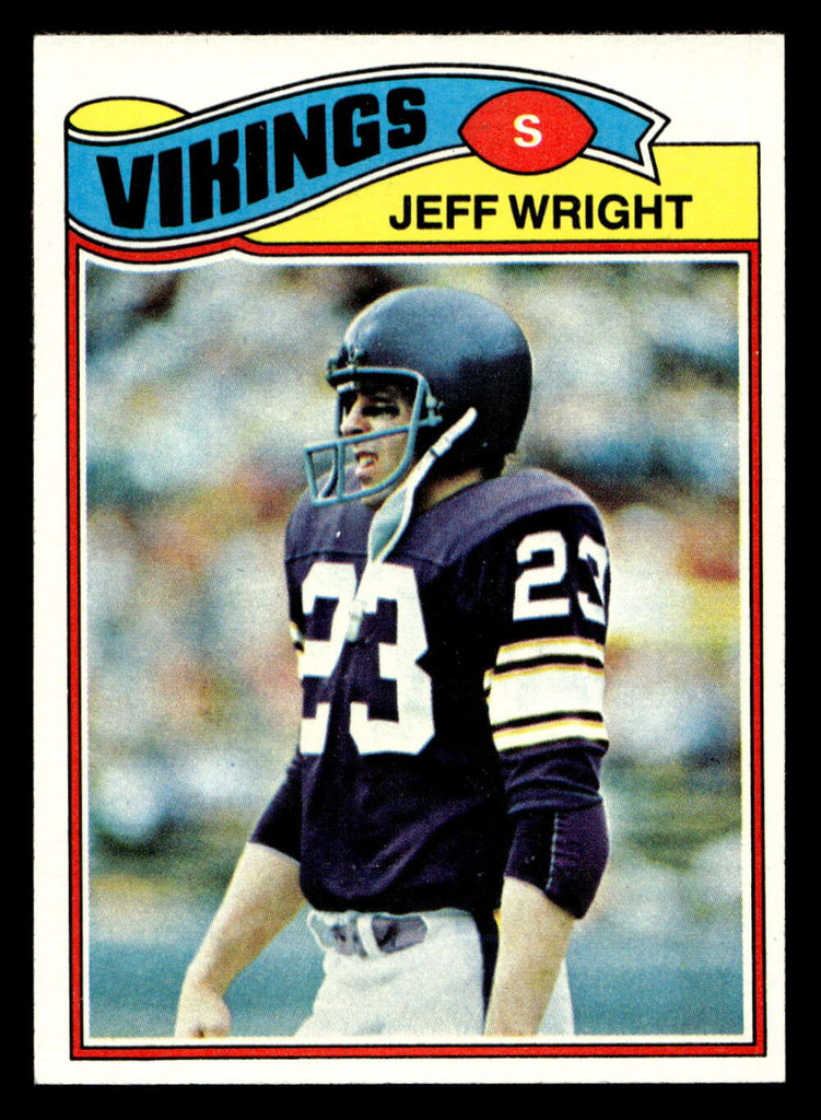 1977 Topps #169 Jeff Wright Near Mint+  ID: 502345