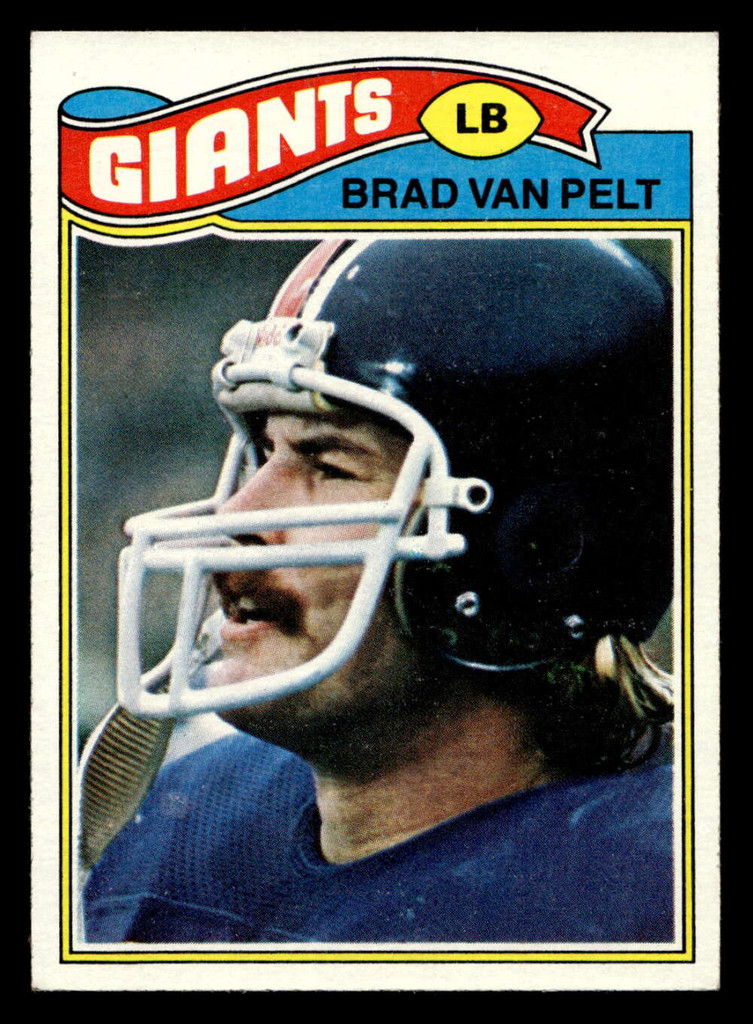 1977 Topps #175 Brad Van Pelt Ex-Mint  ID: 502367