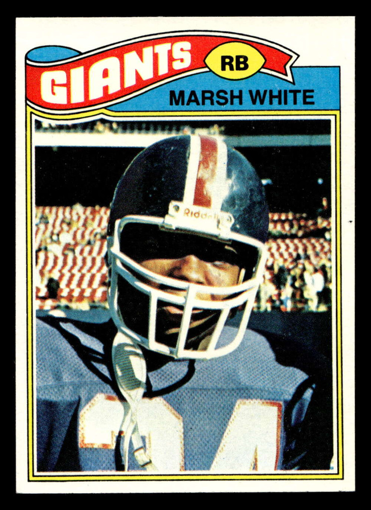 1977 Topps #196 Marsh White Near Mint  ID: 502442