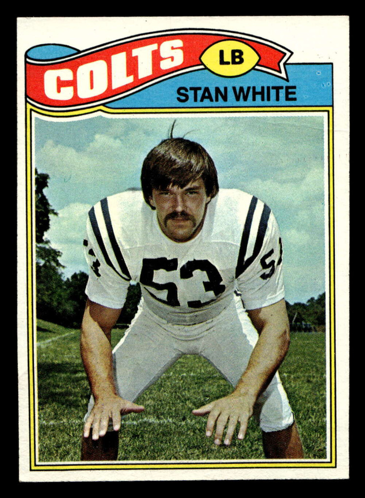 1977 Topps #232 Stan White Very Good 