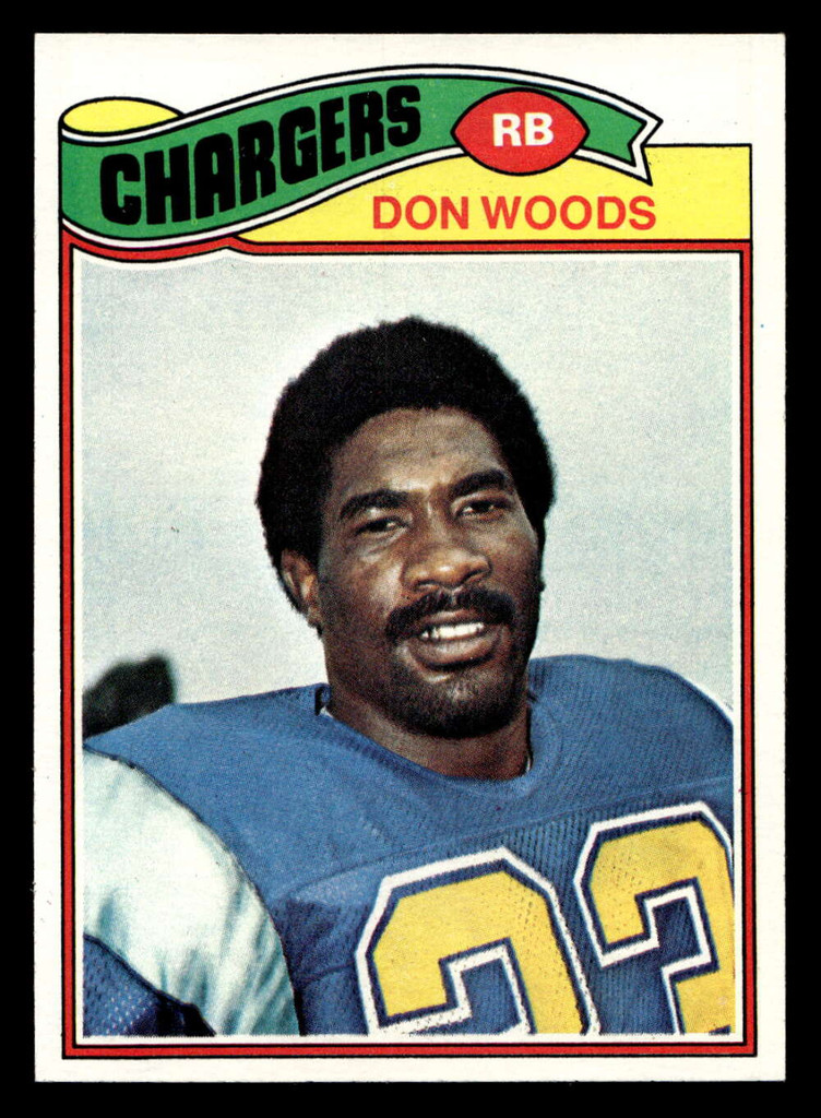 1977 Topps #248 Don Woods Near Mint  ID: 502639
