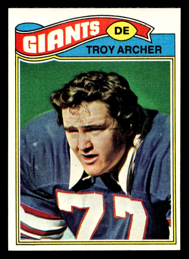 1977 Topps #258 Troy Archer Near Mint  ID: 502676