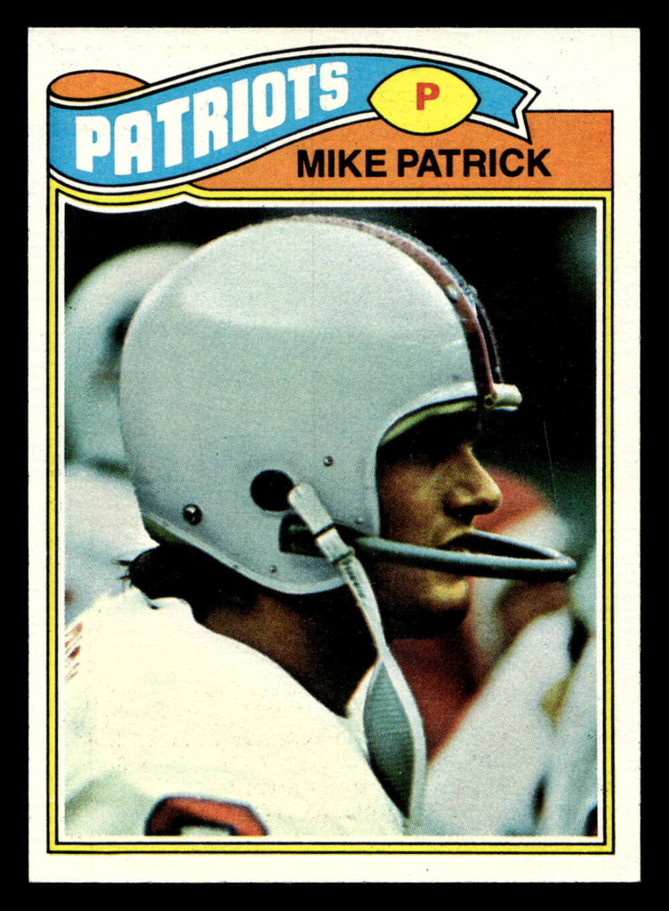 1977 Topps #313 Mike Patrick Near Mint  ID: 502878