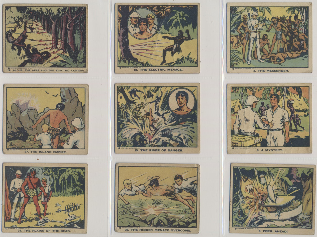 1934 V256 Canada  Tarzan and the Crystal Vault  Lot of 14/50  #*sku36989