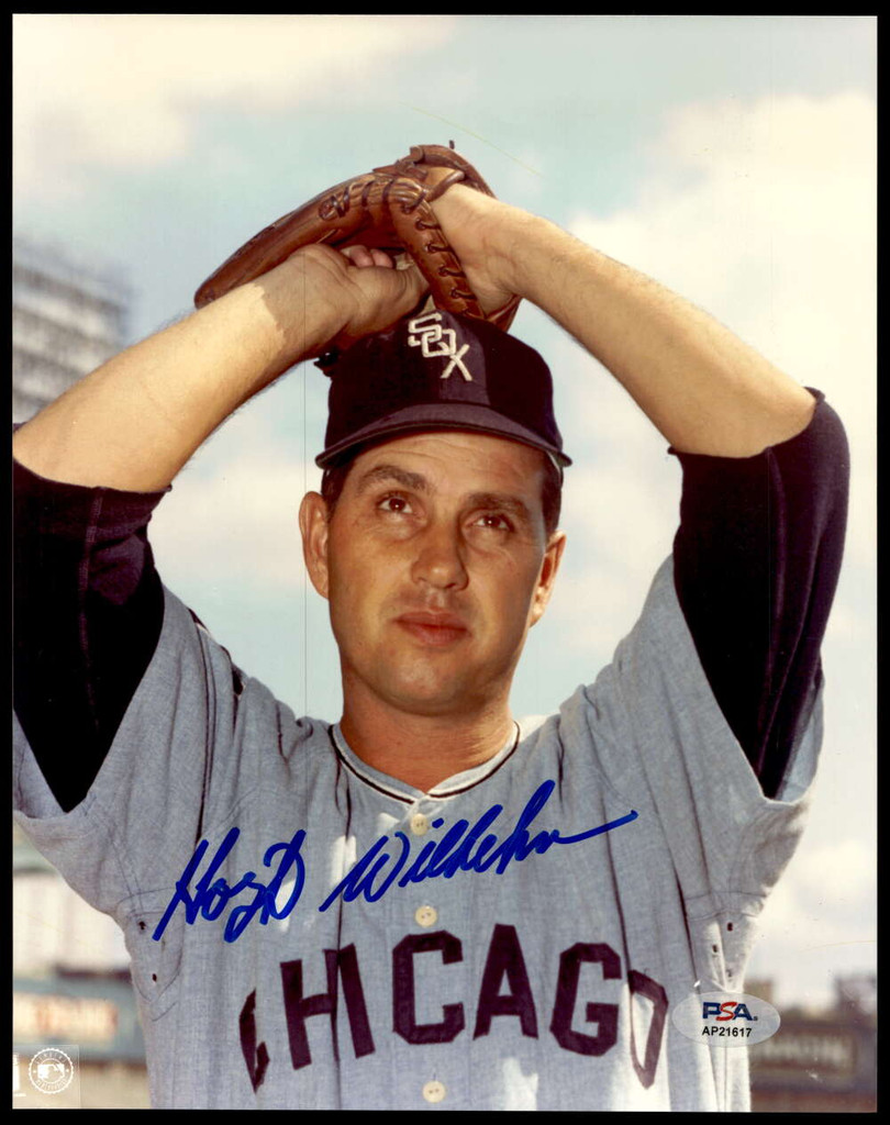Hoyt Wilhelm 8x10 Photo Signed PSA/DNA Authenticated White Sox Autographed