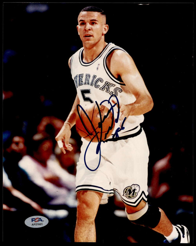 Jason Kidd 8x10 Photo Signed PSA/DNA Authenticated Mavericks Autographed