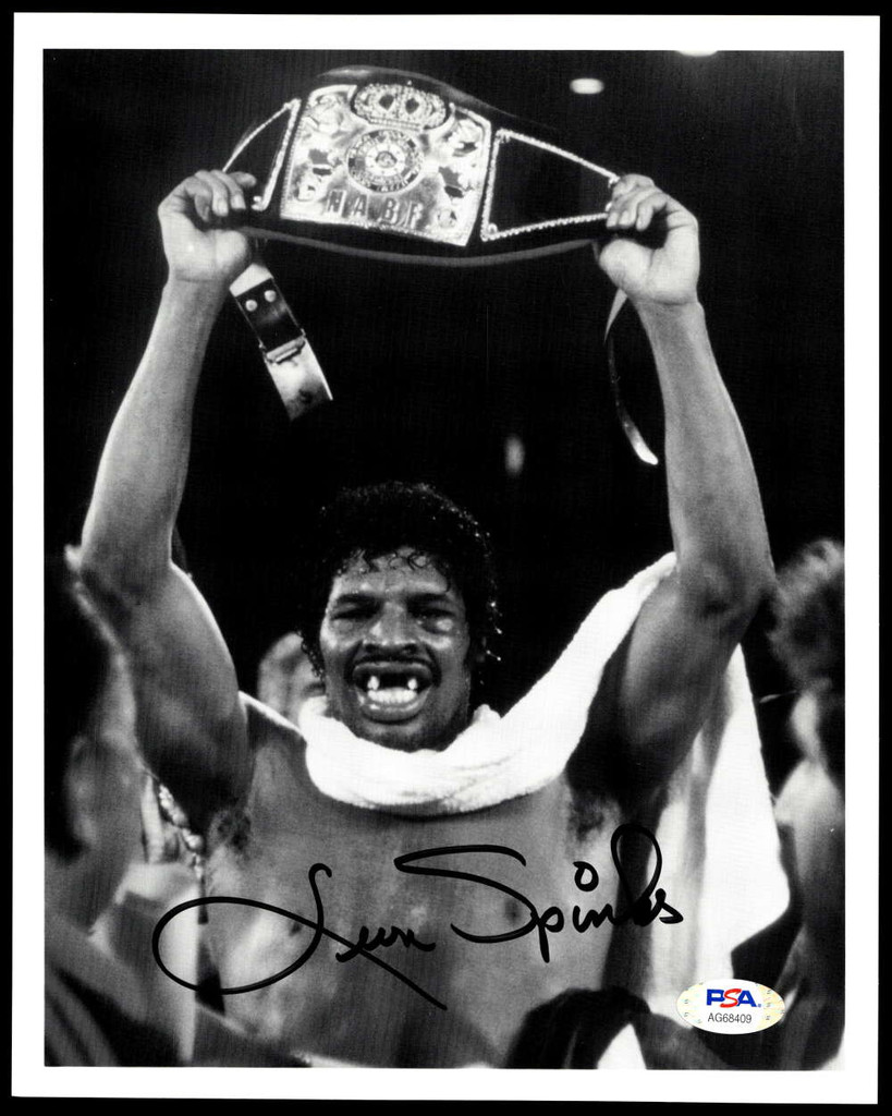 Leon Spinks 8x10 Photo Signed PSA/DNA Authenticated Boxing