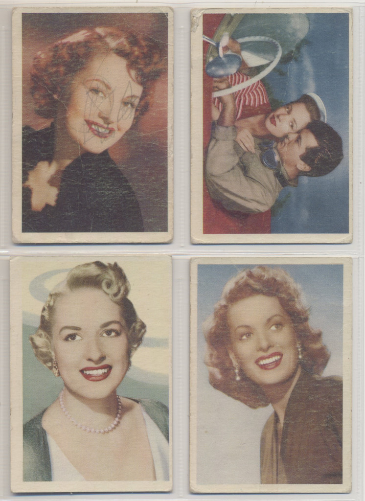 1955 V339-8 Canada Parkhurst Movie & TV Stars  Lot of 21 with dups  #*sku37005