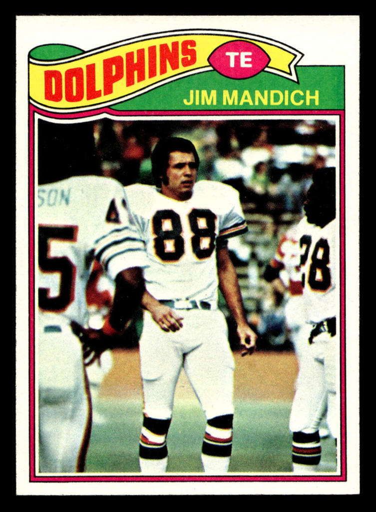 1977 Topps #372 Jim Mandich Near Mint  ID: 503316