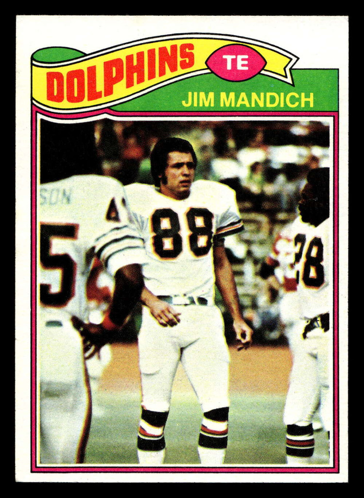 1977 Topps #372 Jim Mandich Ex-Mint  ID: 503318