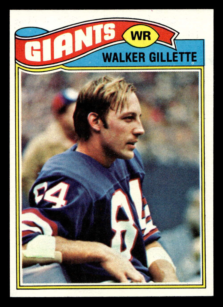 1977 Topps #457 Walker Gillette Near Mint  ID: 503653