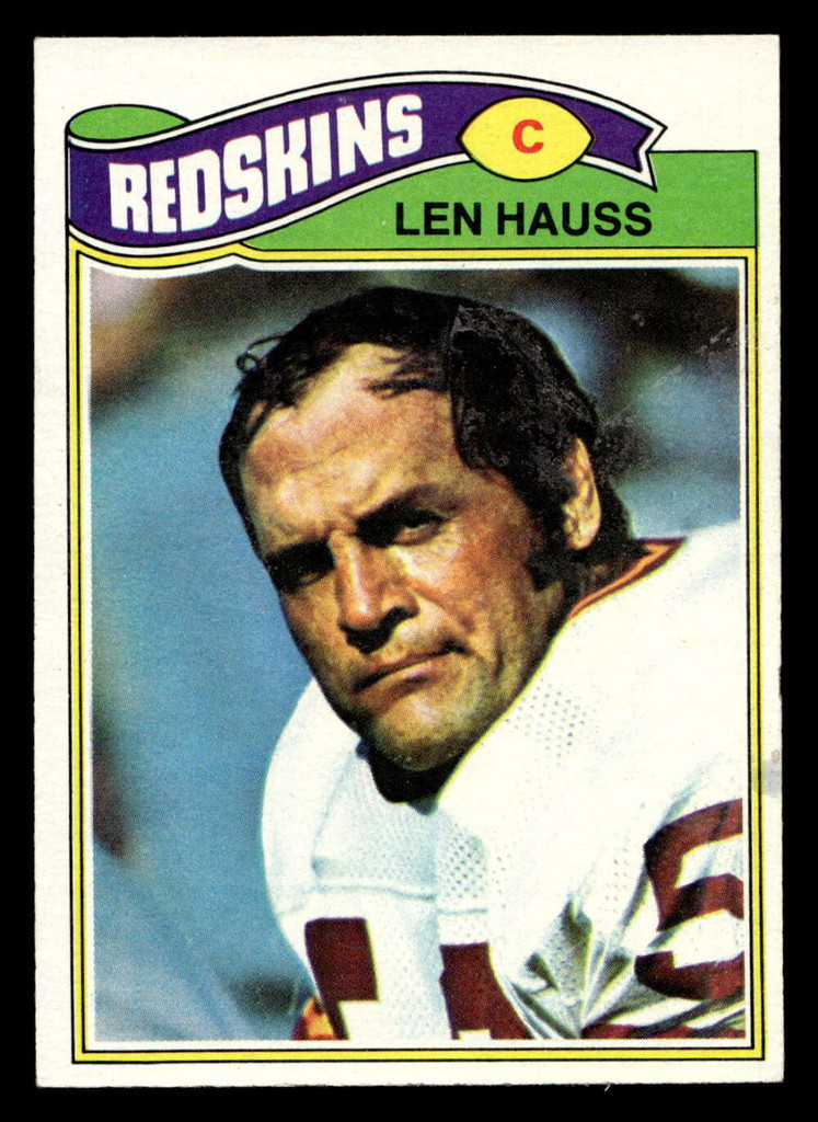 1977 Topps #478 Len Hauss Ex-Mint  ID: 503735