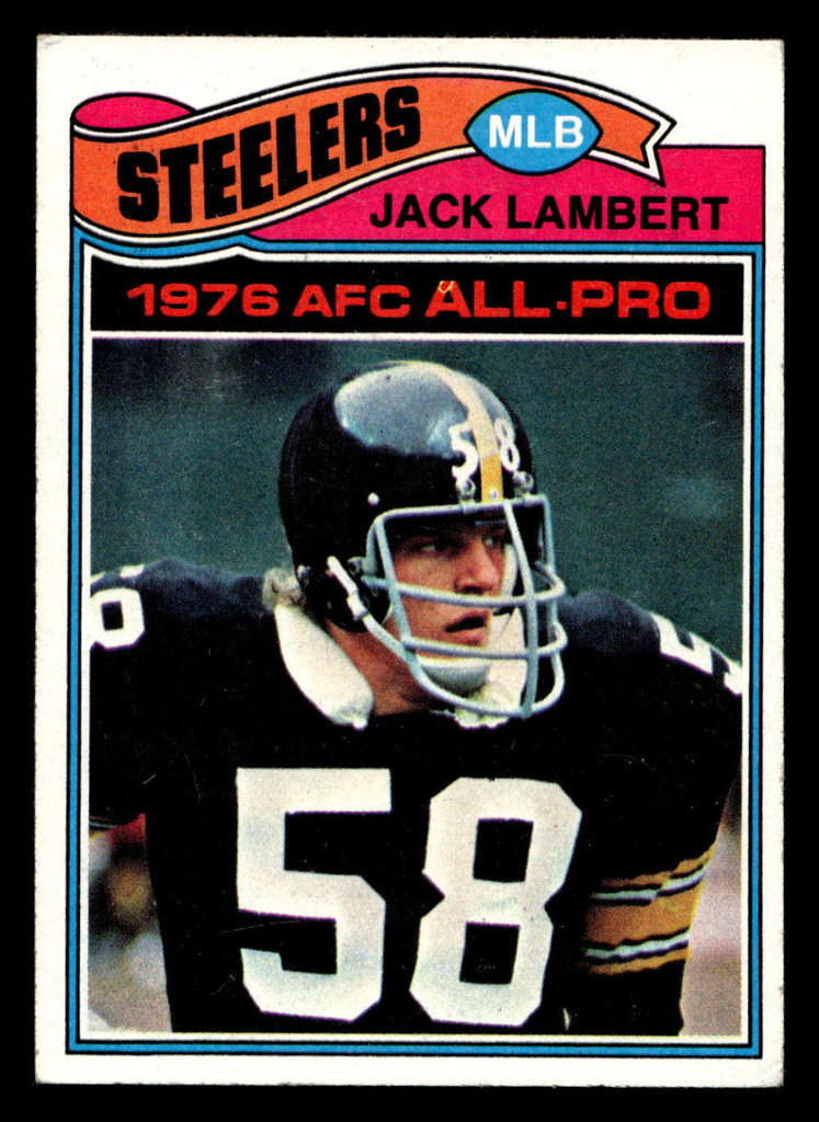 1977 Topps #480 Jack Lambert Excellent 
