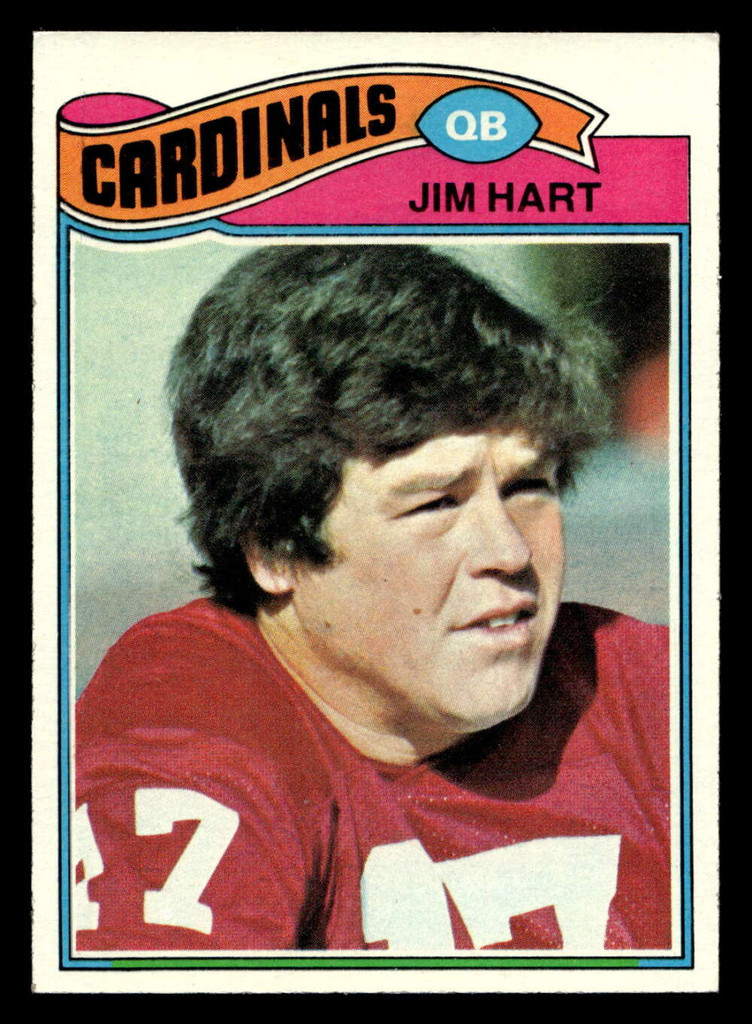1977 Topps #485 Jim Hart Ex-Mint  ID: 503763