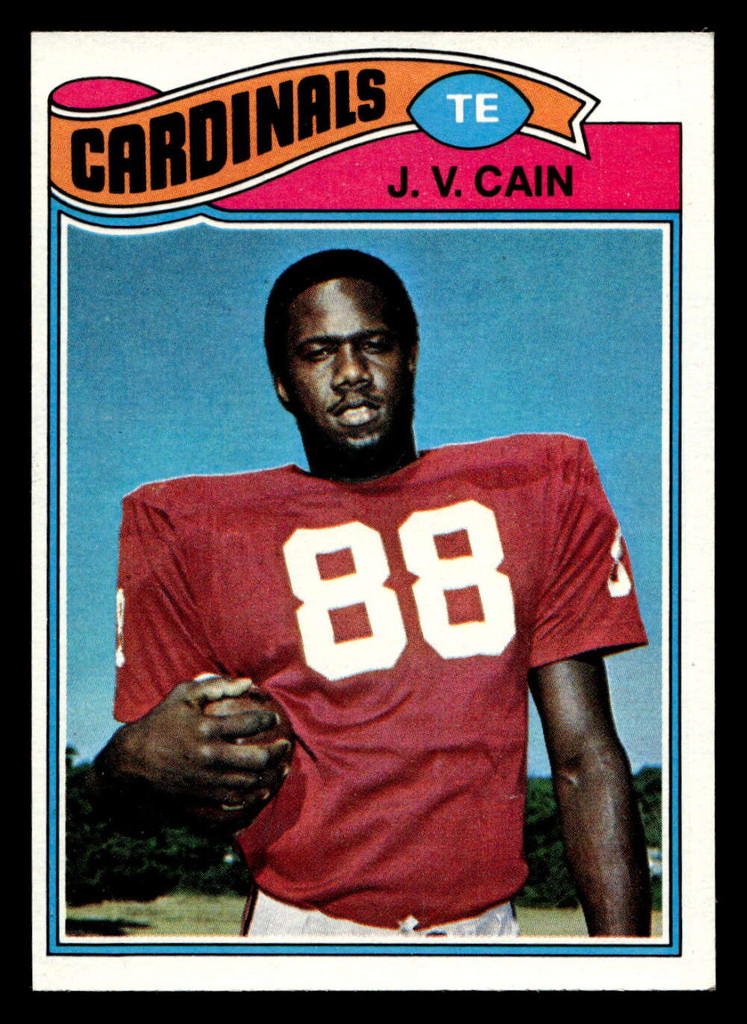 1977 Topps #504 J.V. Cain Ex-Mint 