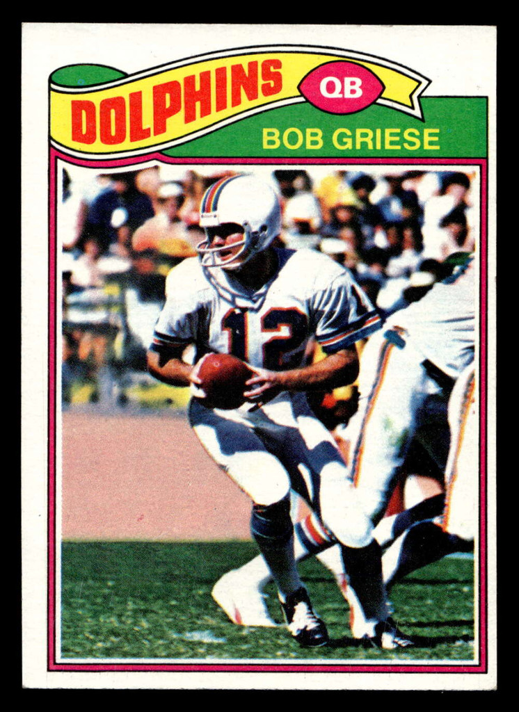 1977 Topps #515 Bob Griese Excellent+  ID: 503883