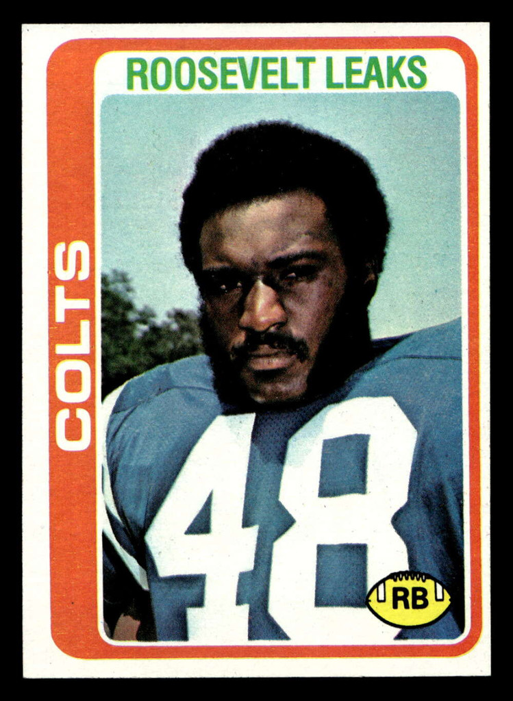1978 Topps #9 Roosevelt Leaks Near Mint  ID: 503976