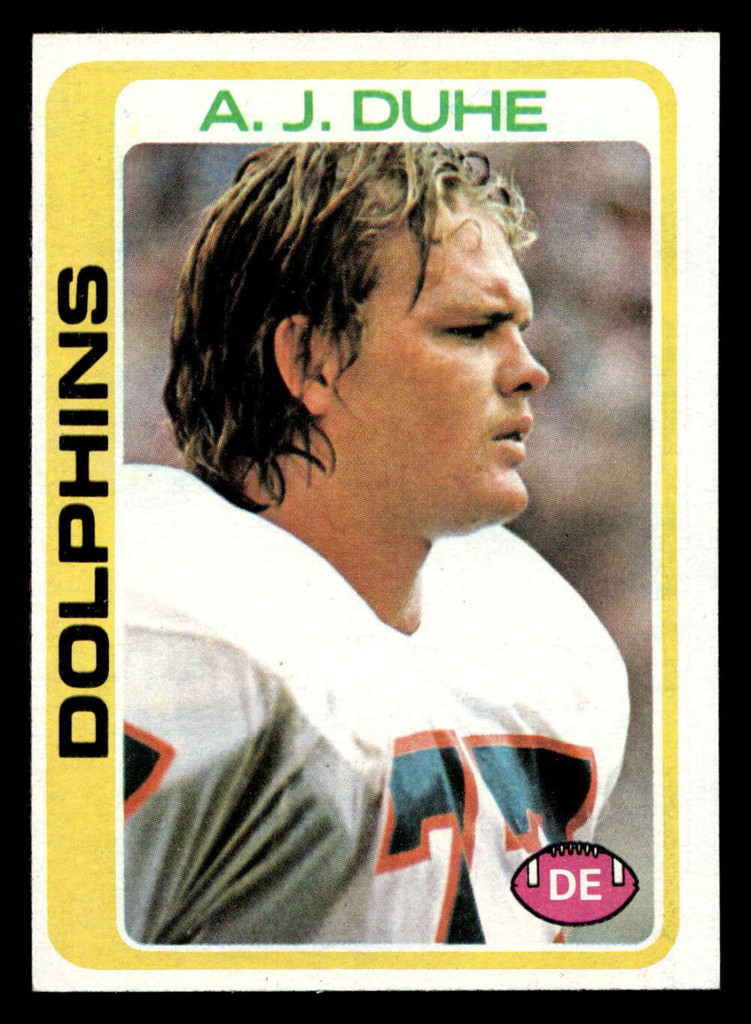 1978 Topps #22 A.J. Duhe Near Mint RC Rookie  ID: 504034