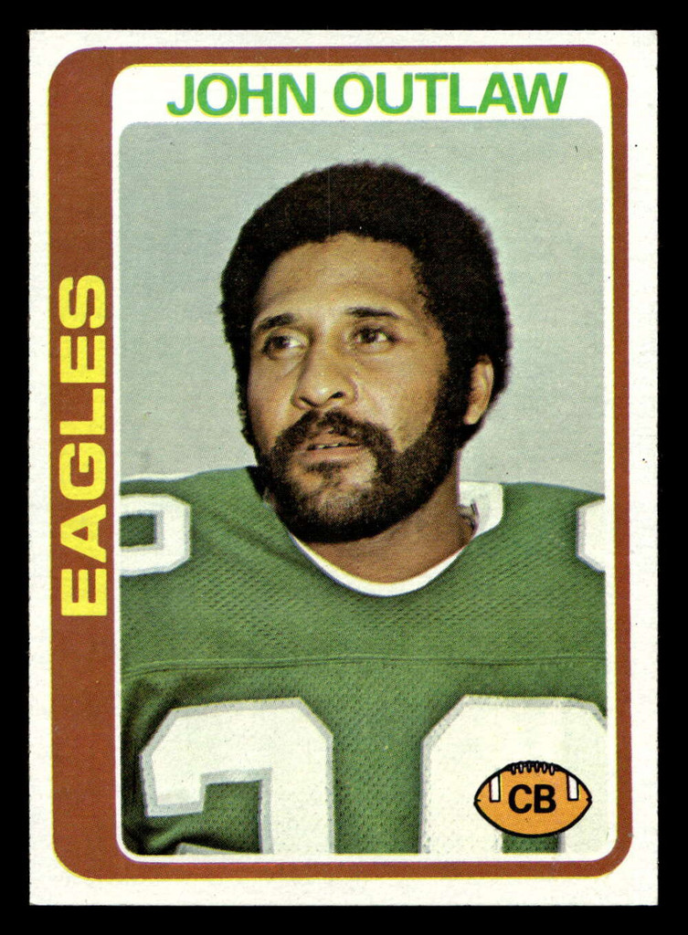 1978 Topps #23 John Outlaw Near Mint  ID: 504042