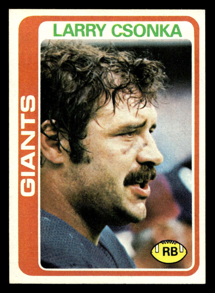 1978 Topps #25 Larry Csonka Near Mint  ID: 504051