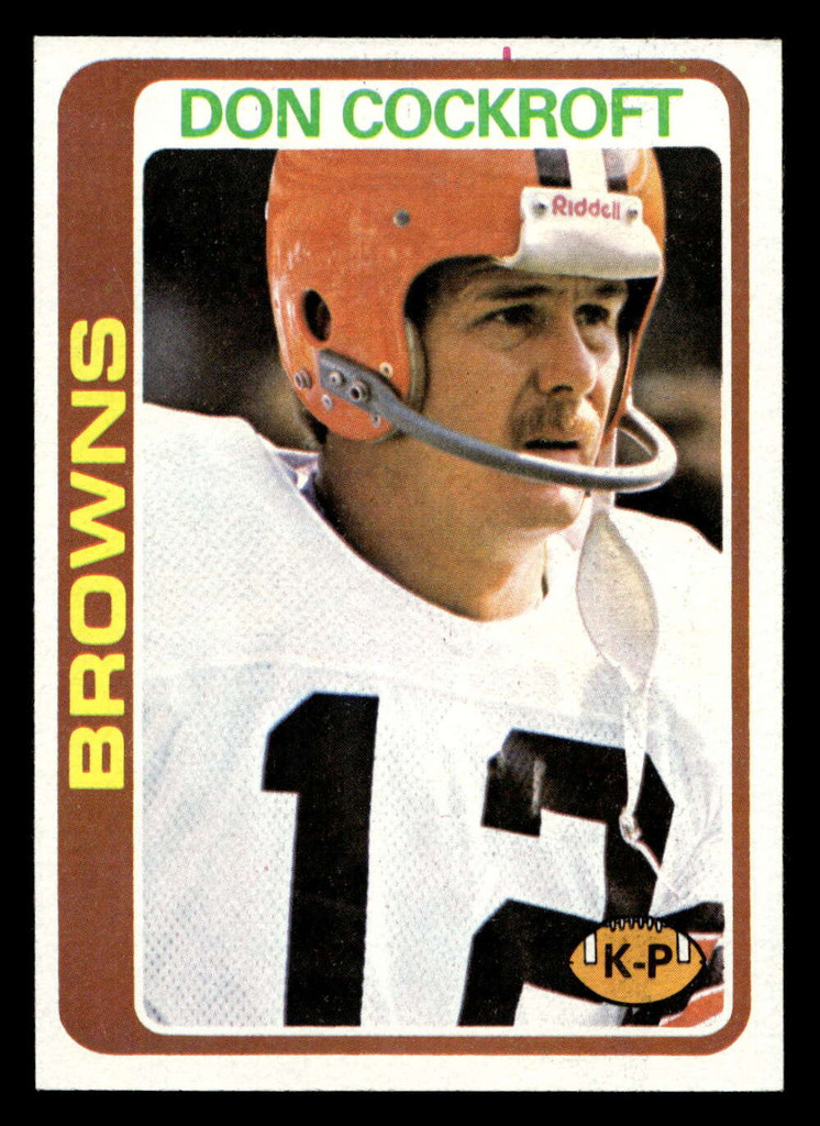 1978 Topps #33 Don Cockroft Ex-Mint 