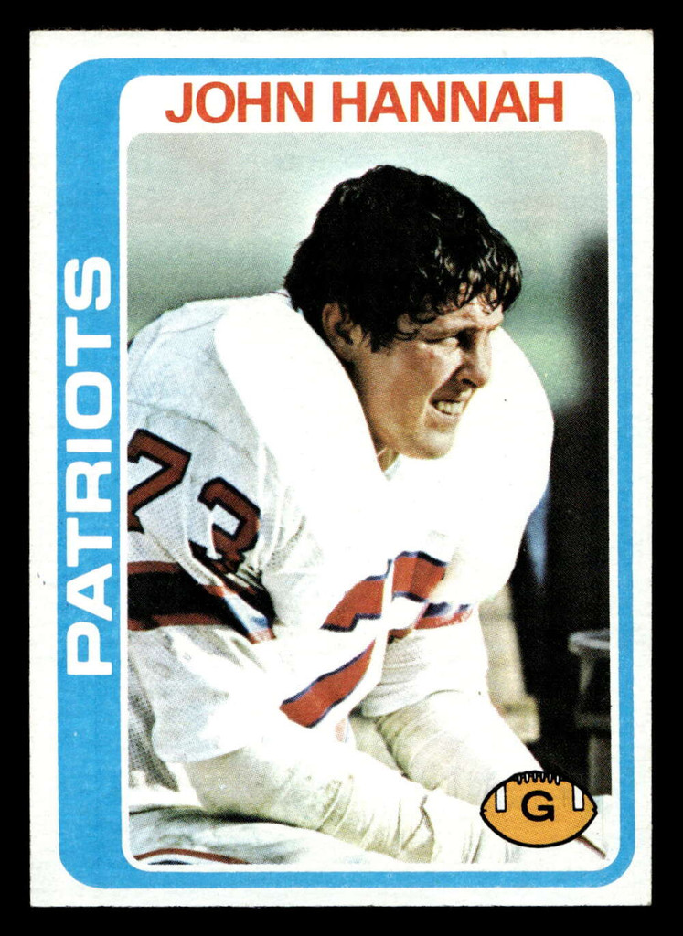 1978 Topps #35 John Hannah Ex-Mint 